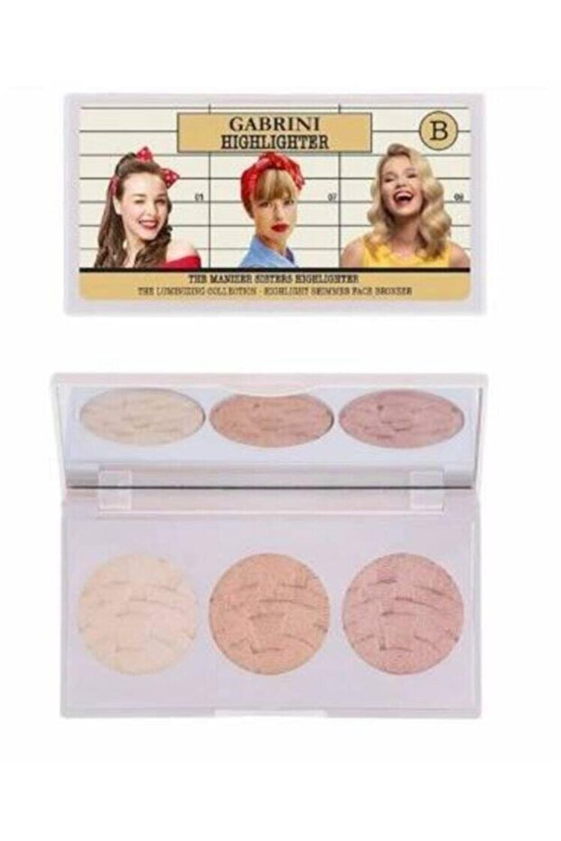 Aydınlatıcı Paleti Highlighter 3'lü B 8696814074003 - 1