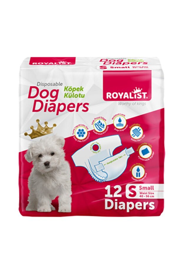 Köpek Külot Small 12 Li