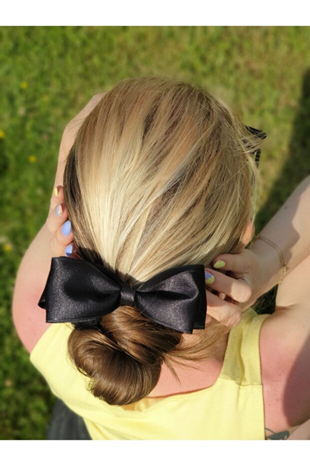 Melkady 241si - Stylish Bun Buckle with Floral Bow