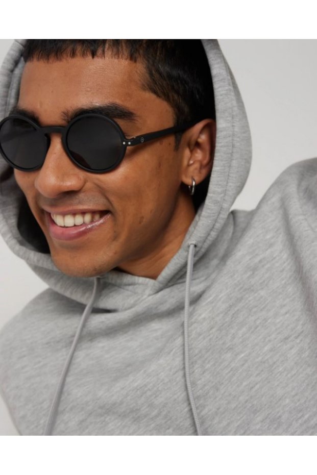 Sun # G Black - Black Adult Sunglasses