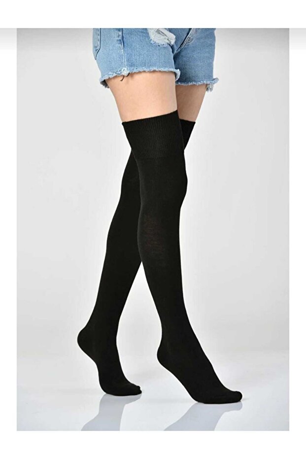 DİZ ÜSTÜ ÇORAP 2'Lİ - 1