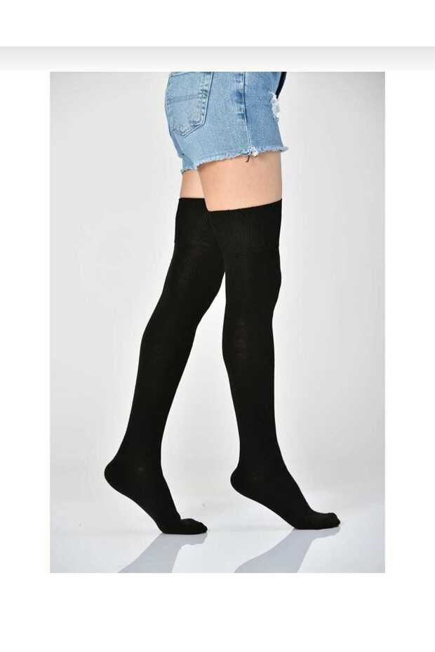 DİZ ÜSTÜ ÇORAP 2'Lİ - 2