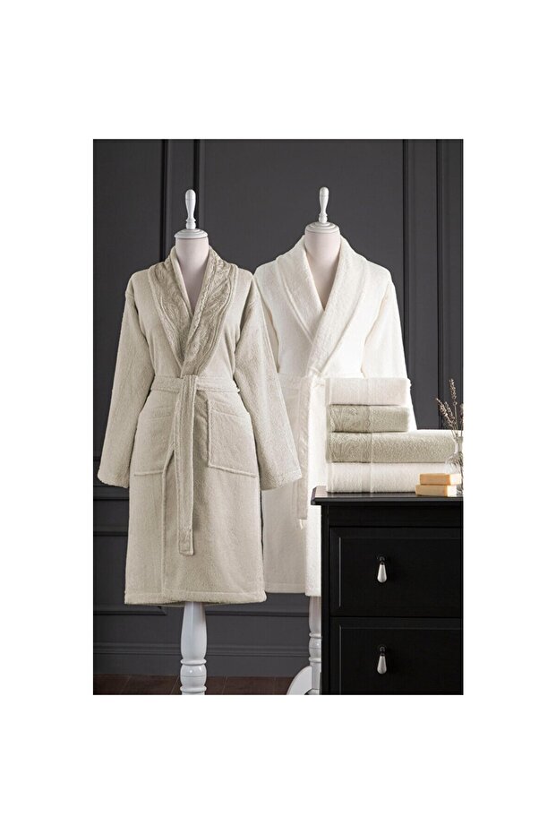 ÖZDİLEK AİLE SETİ RUBY BEJ-KREM/BEJ - 1