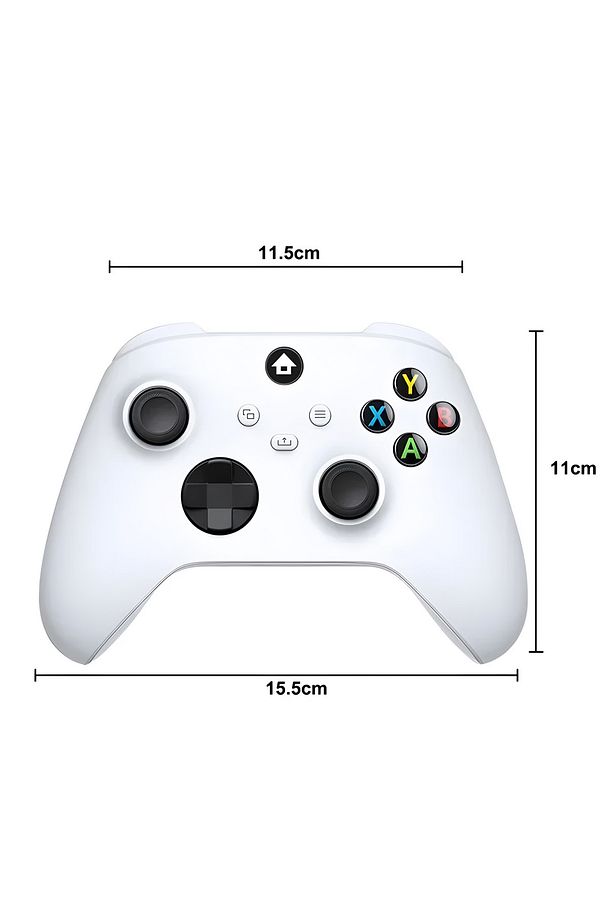 Xbox Wireless Controller Beyaz 9.Nesil Gamepad For Xbox One/One S/One X/Xbox Series S- PC/Laptop - 3