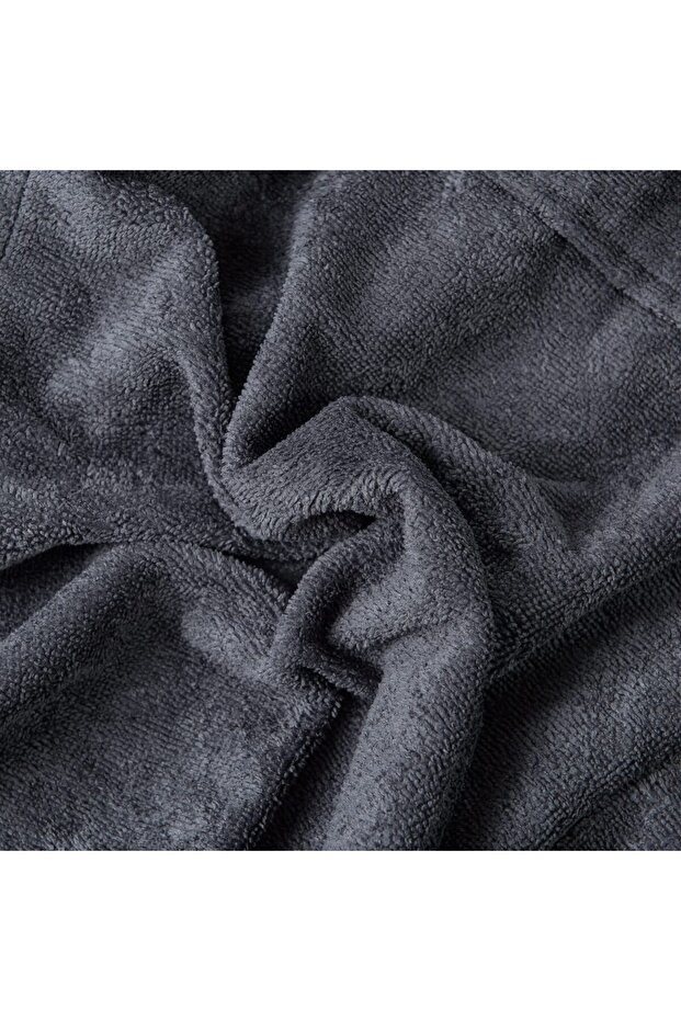 Kapşonlu Bornoz - 5