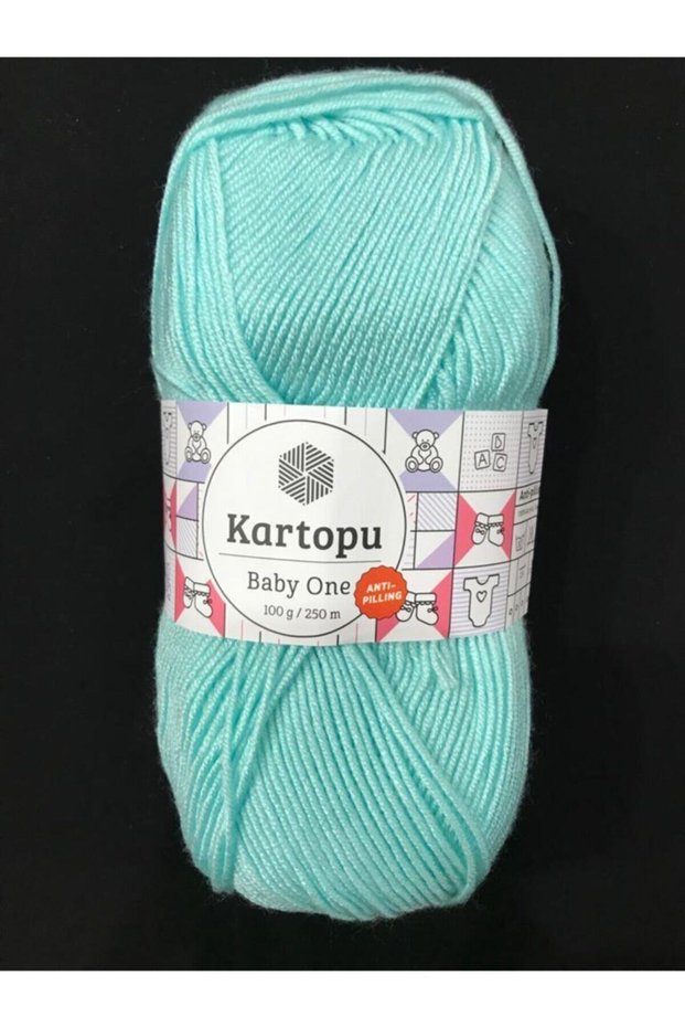 Baby One 100% Anti-pilling Baby Wool K578-water Green