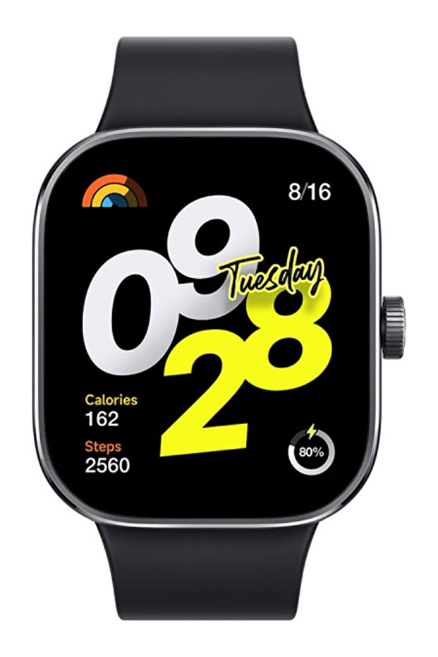 Redmi Watch 4 Akıllı Saat Siyah (Xiaomi Türkiye Garantili) Sesli Görüşme Özellikli - 1