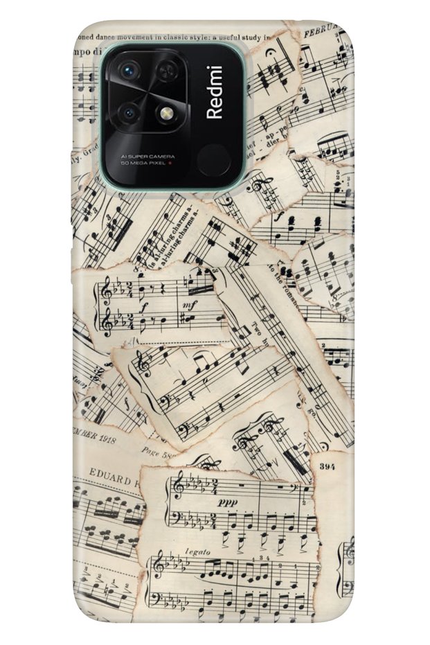 Xiaomi Redmi 10C Compatible Case Patterned Printed Silicone Best Note
