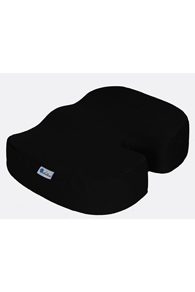 Black Orthopedic Viscoflex Sitting Cushion Ring Pillow