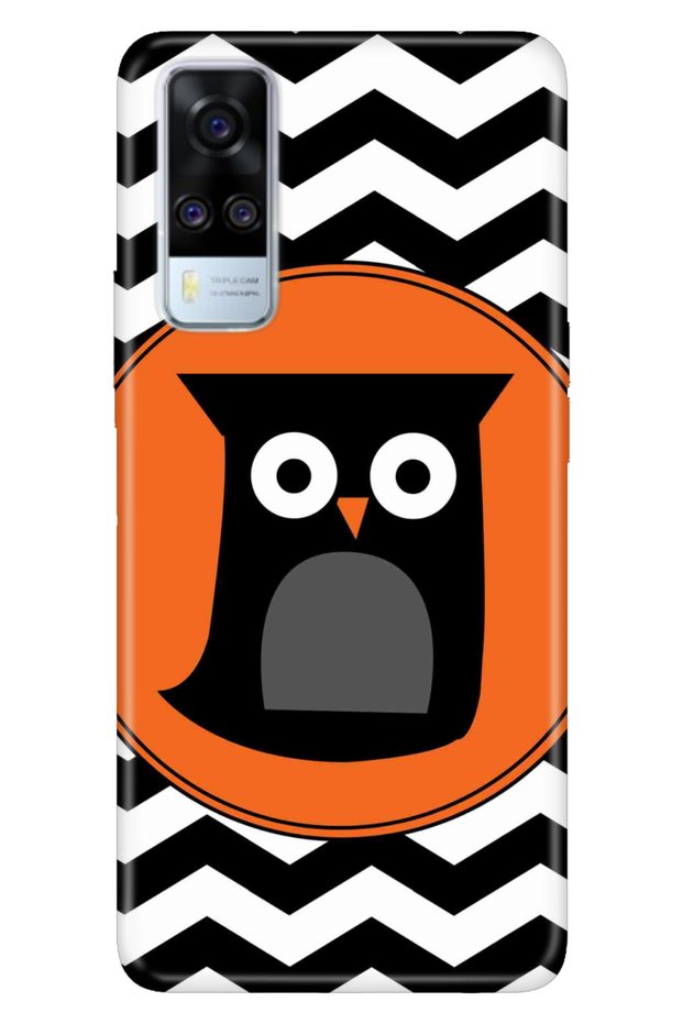 Y51 Compatible Case Patterned Printed Silicone Zigzag Owl