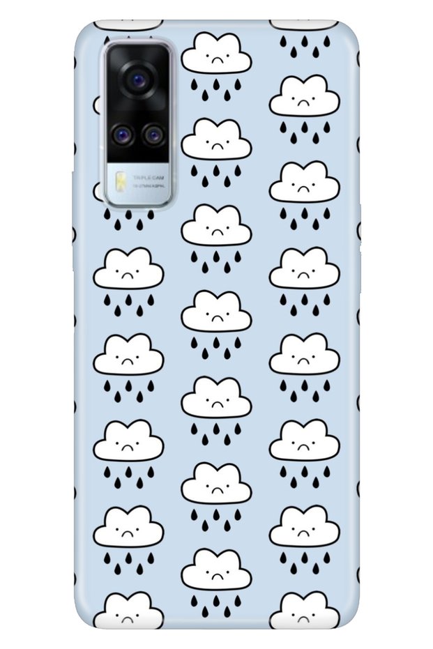 Y51 Compatible Case Patterned Printed Silicone Crying Cloud