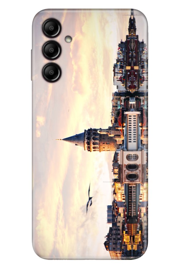 حافظة متوافقة مع هاتف Samsung Galaxy S23 FE من السيليكون المطبوع Yeditepe