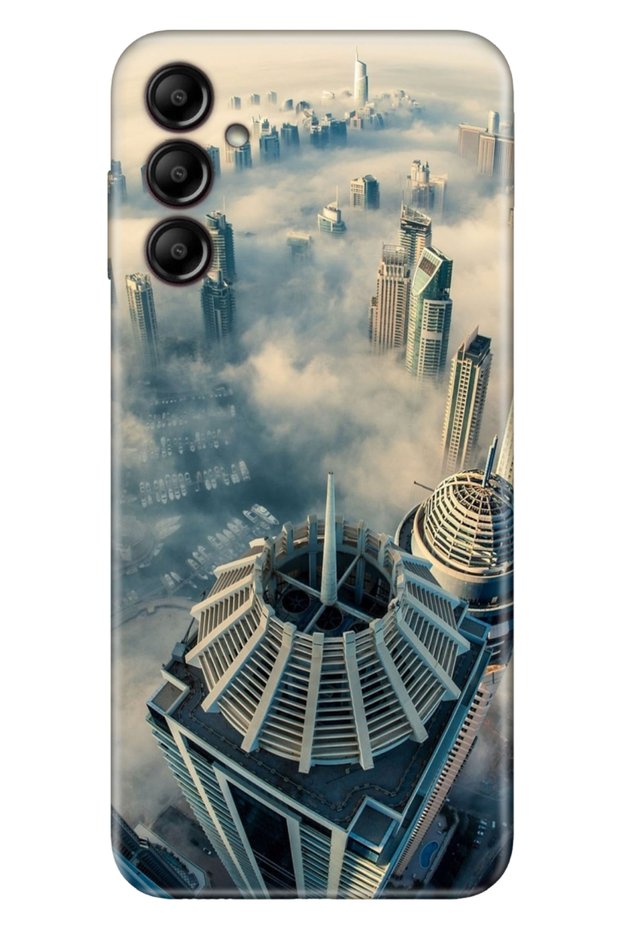 Samsung Galaxy S23 Fe Compatible Case Patterned Printed Silicone Dubai Landscape