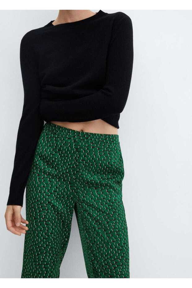 Çiçekli pantolon - 5