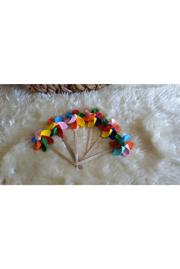 Polyester 3lü Saksı Süsü - 1