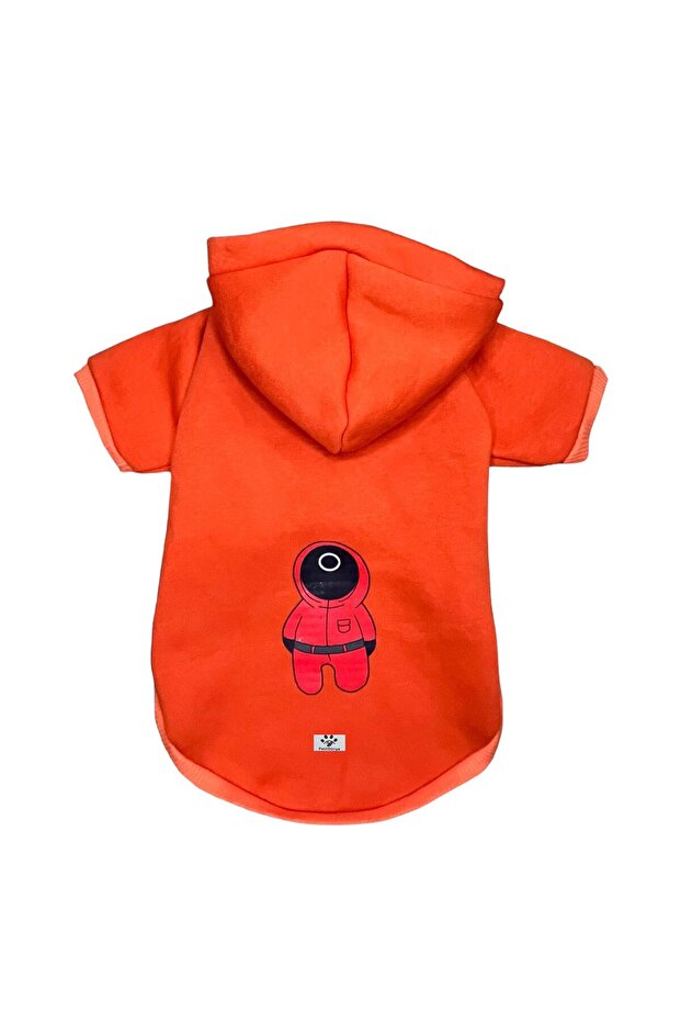 Squid Game figure hoodie Cat & Dog Apparel Sweatshirt 100% cotton