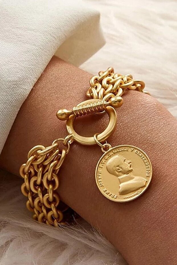 Madalyon Bayan Bileklik - 1