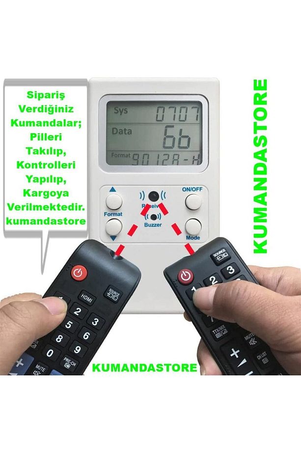 HI-LEVEL RM-L265C ANDROID TV LIVE TV TUŞLU LCD-LED İle Uyumlu smart TV Kumandası 1.Sınıf kalte - 2