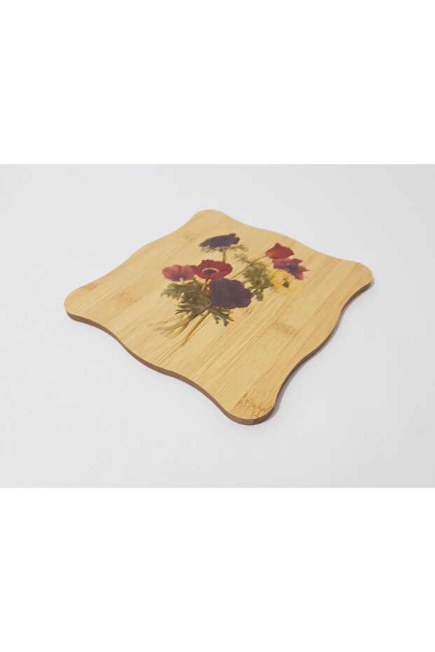 Ahşap Çiçek Desenli Nihale - 5