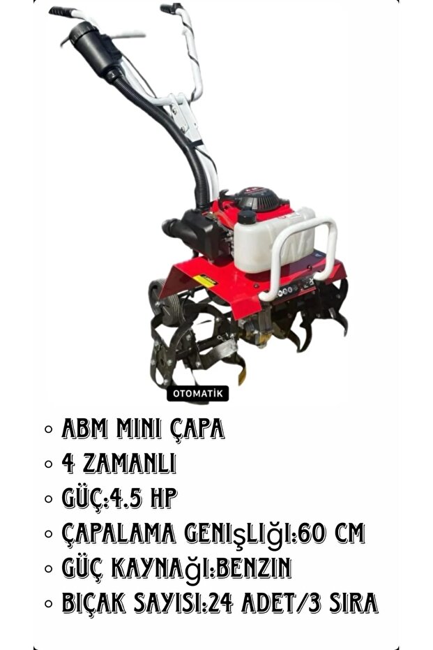Mini çapa makinası ABM - 1