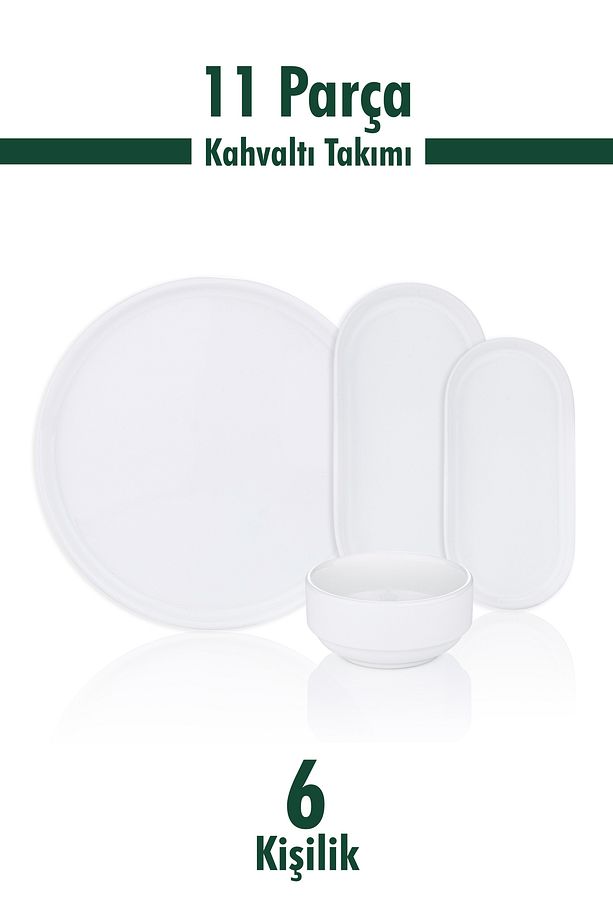 Vera - 11 Parça Kahvaltı Takımı Yuvarlak - 2