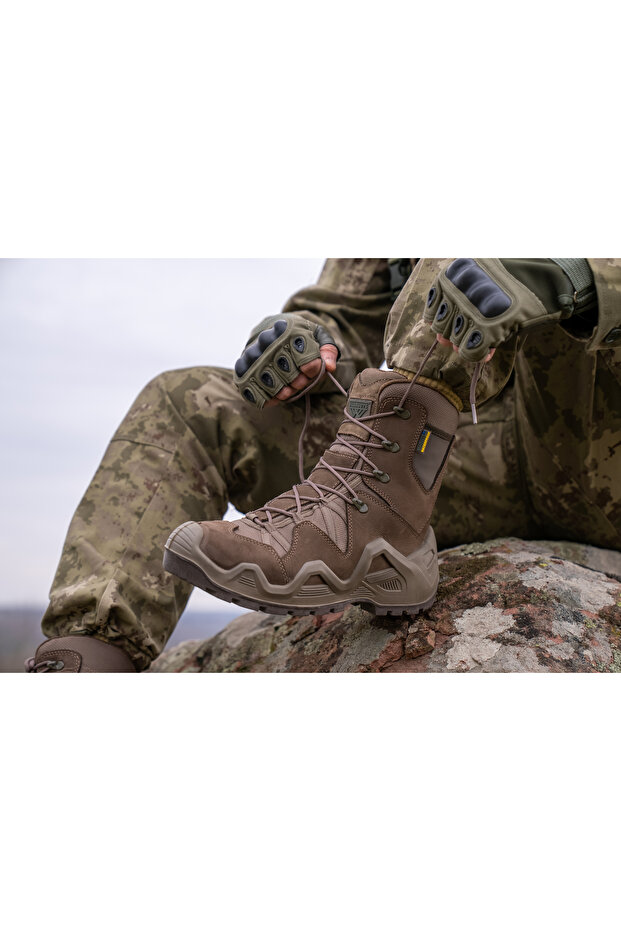 Haki-khaki-1049 Askeri Taktical Su Geçirmez Bot - 1