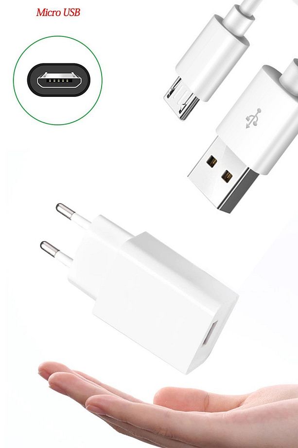 3,0amper 15watt Micro Usb Hızlı Şarj Aleti Cihazı Data Aktarım Şarz Kablosu Ve Adaptörü - 1