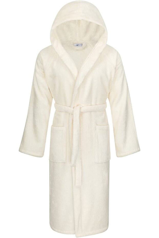 Kapşonlu Bornoz - 1