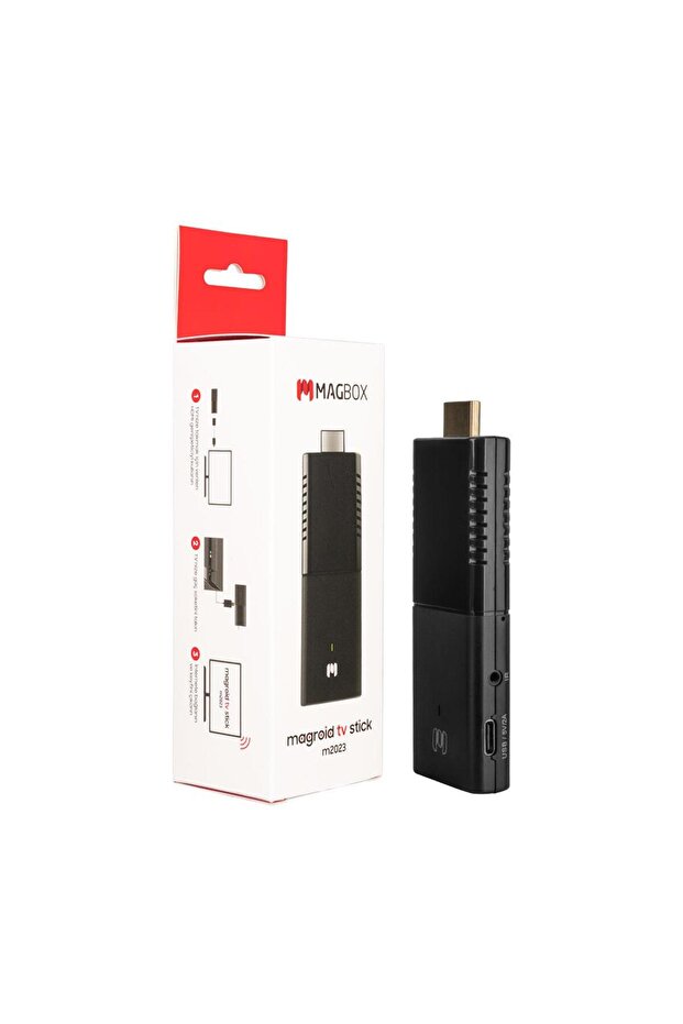 Art002 K01 Magbox Magroıd Tv Stıck M2023 16 Gb Hdd 2 Gb Ram 4K (Androıd 10) Bernami Yeni - 2
