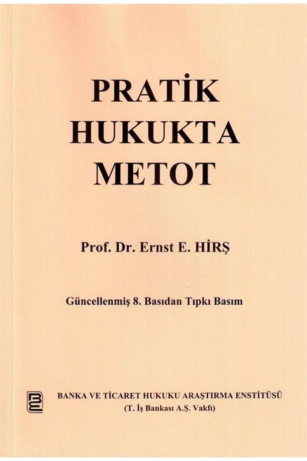 Pratik Hukukta Metod - 1