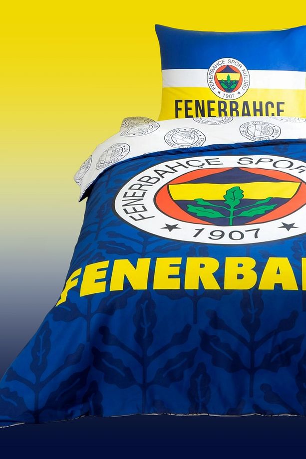 Lisanslı Fenerbahçe Palamut Tek Kişilik Pamuk Nevresim Takımı - 4