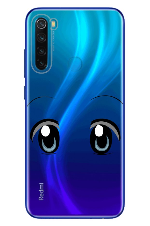 حافظة متوافقة مع هاتف Xiaomi Redmi Note 8، مظهر لطيف من السيليكون المطبوع