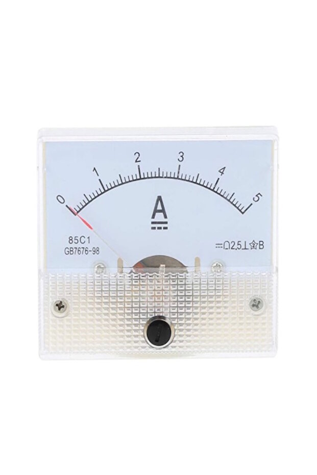 Analog Ampermetre, 5 Amper Analog Amper Ölçer, Dc Analog Ölçer, Dc Akım Ölçer - 1