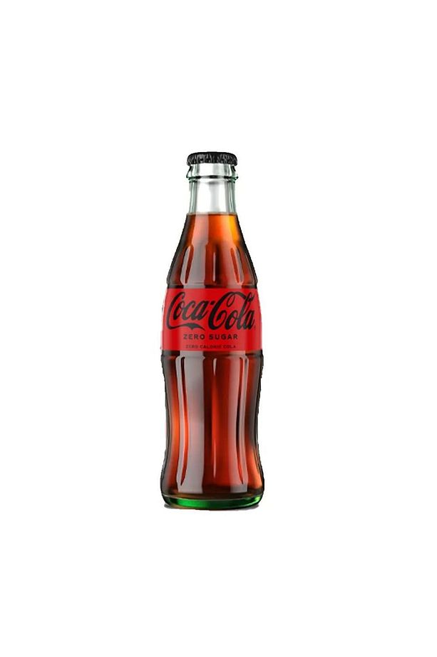 Coca Cola Zero Cam Şişe 200 ml. 24 adet - 4