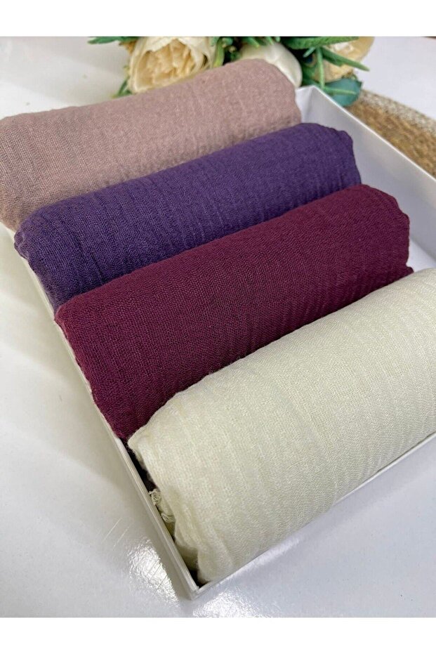 4 Lü Bürümcük Şal - 1