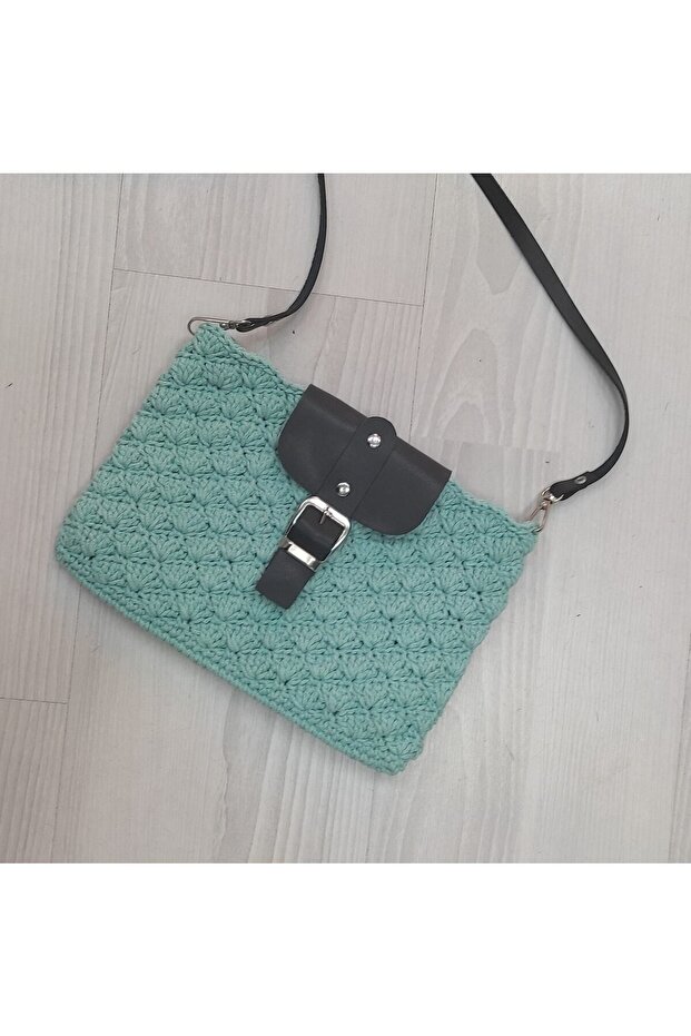 Knitted Patterned Women's Bag