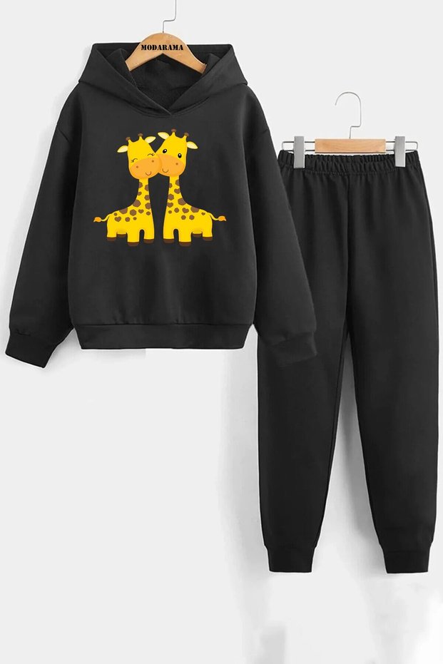 MINI GIRAFFES PRINTED CHILDREN'S SET