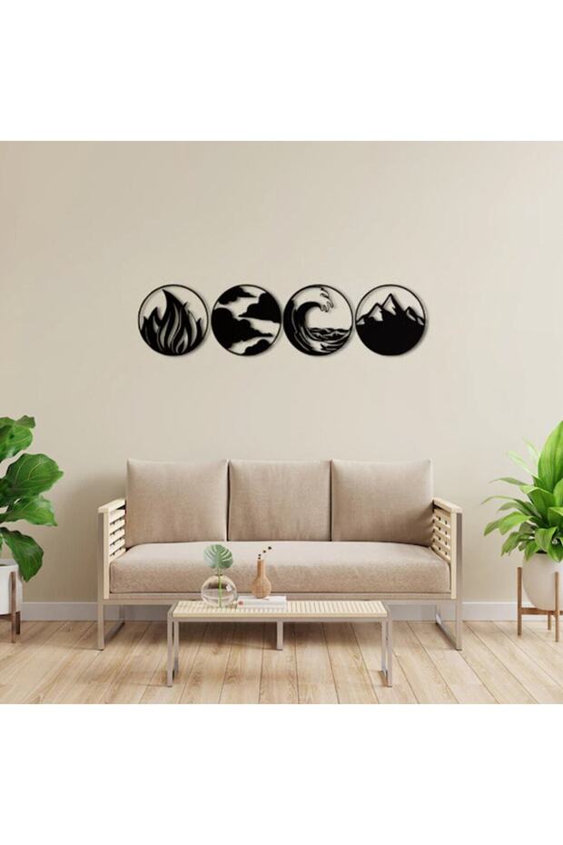 Dört Element Metal Tablo