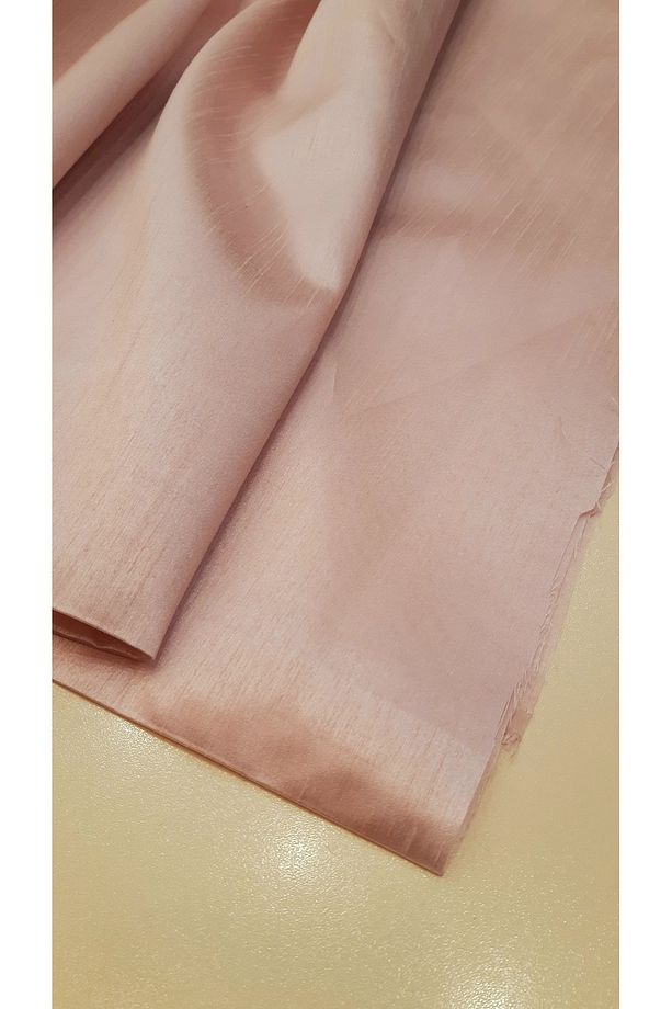 Osmanlı Ipeği Bohça Ve Ev Tekstili Için Pudra Pembe 1.5 Metre(3 METRE ENİNDE) - 1