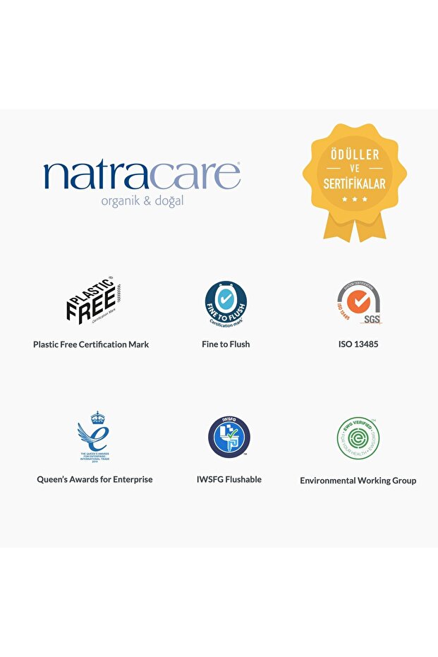 Organik Ve Doğal Kanatlı Ultra Ped Süper 6'lı Set - 72 Adet Ped - 8