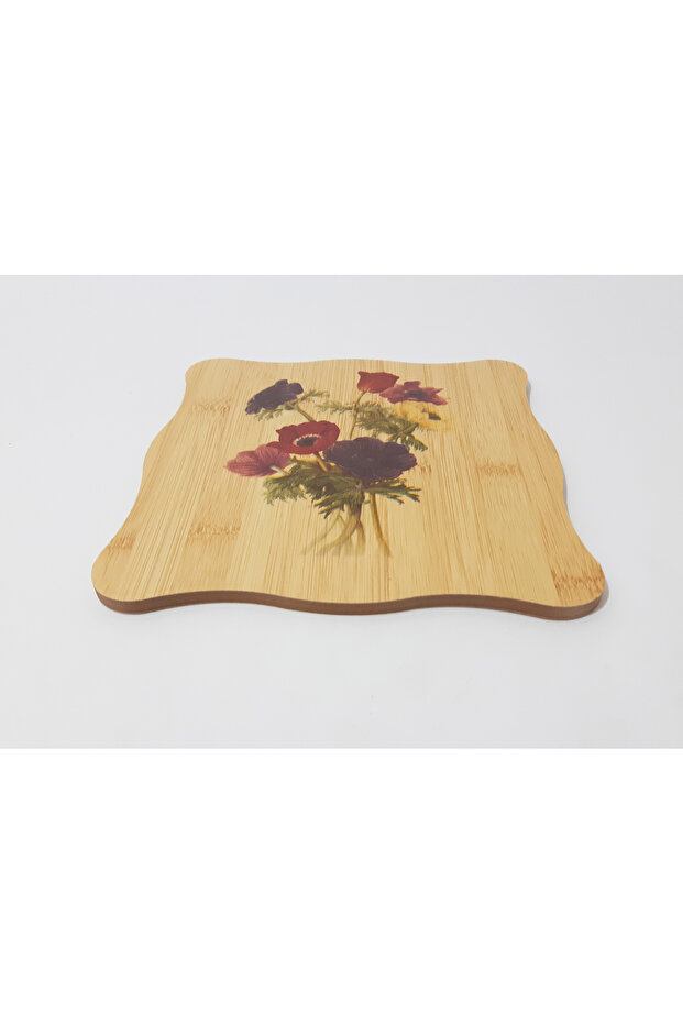 Ahşap Çiçek Desenli Nihale - 4