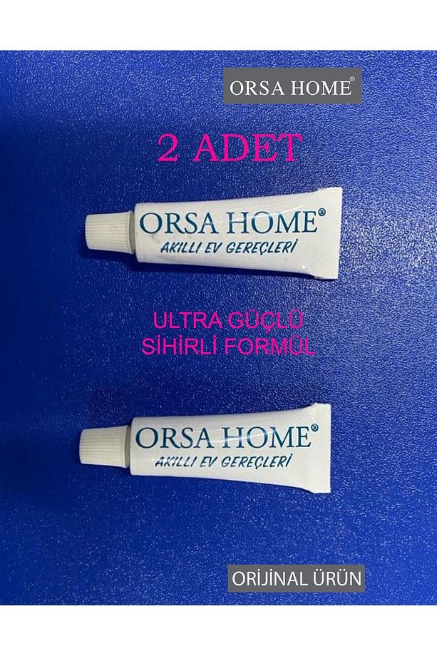 2 Adet Ultra Güçlü Macun Tüp Yapışkan, Sihirli Macun Yapışkan - 5