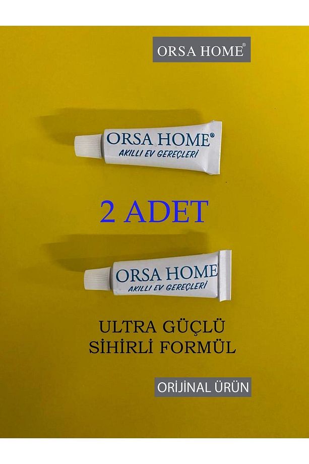 2 Adet Ultra Güçlü Macun Tüp Yapışkan, Sihirli Macun Yapışkan - 4