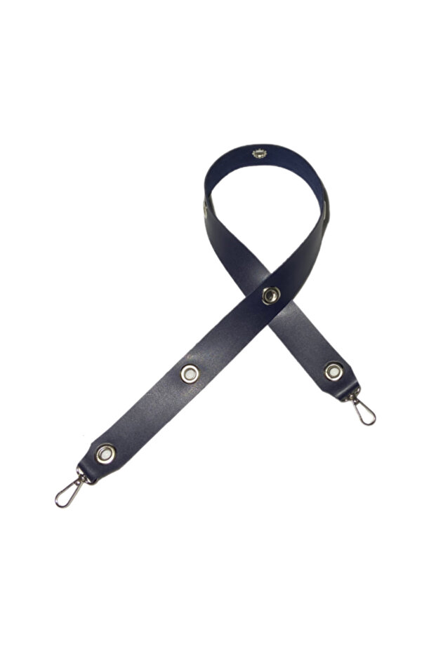 حزام مغلف باللون الأزرق الداكن - 2