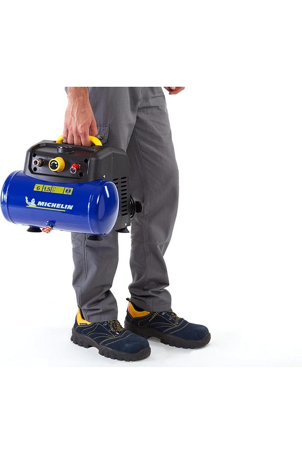 MBL6 taşınabilir hava kompresörü, 6 litre yağsız hava kompresörü + kit - 5