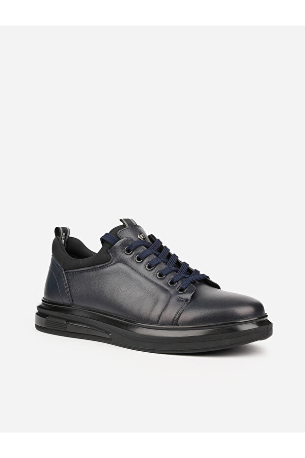 10201 Natural Leather Comfortable Sole Men's Casual Shoes