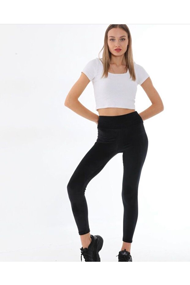 FRENCH VELVET HIGH-Waist Ribbed TIGHTS