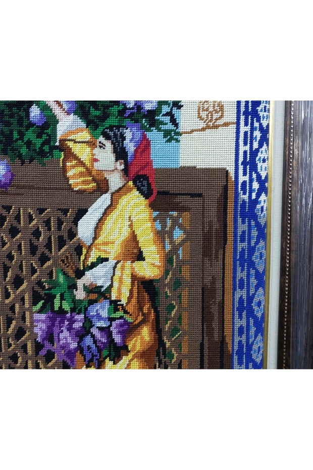 Goblen işlenmiş -Osman Hamdi-tablo - 2