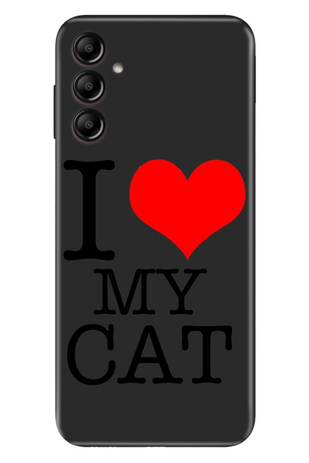 Samsung Galaxy S23 Fe Compatible Case Pattern Printed Silicone Ilovecat