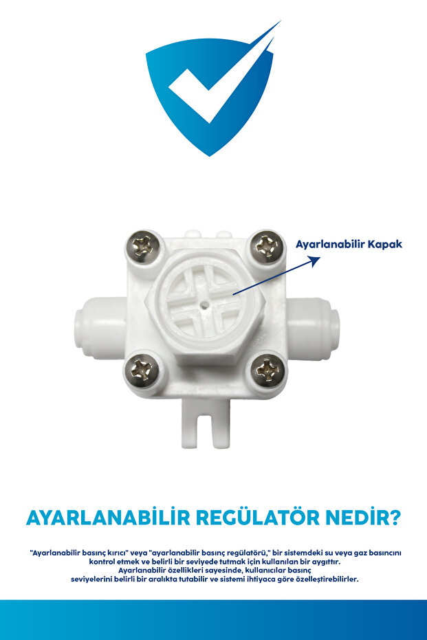 Ayarlanabilir Basınç Kırıcı - Regülatör - 2